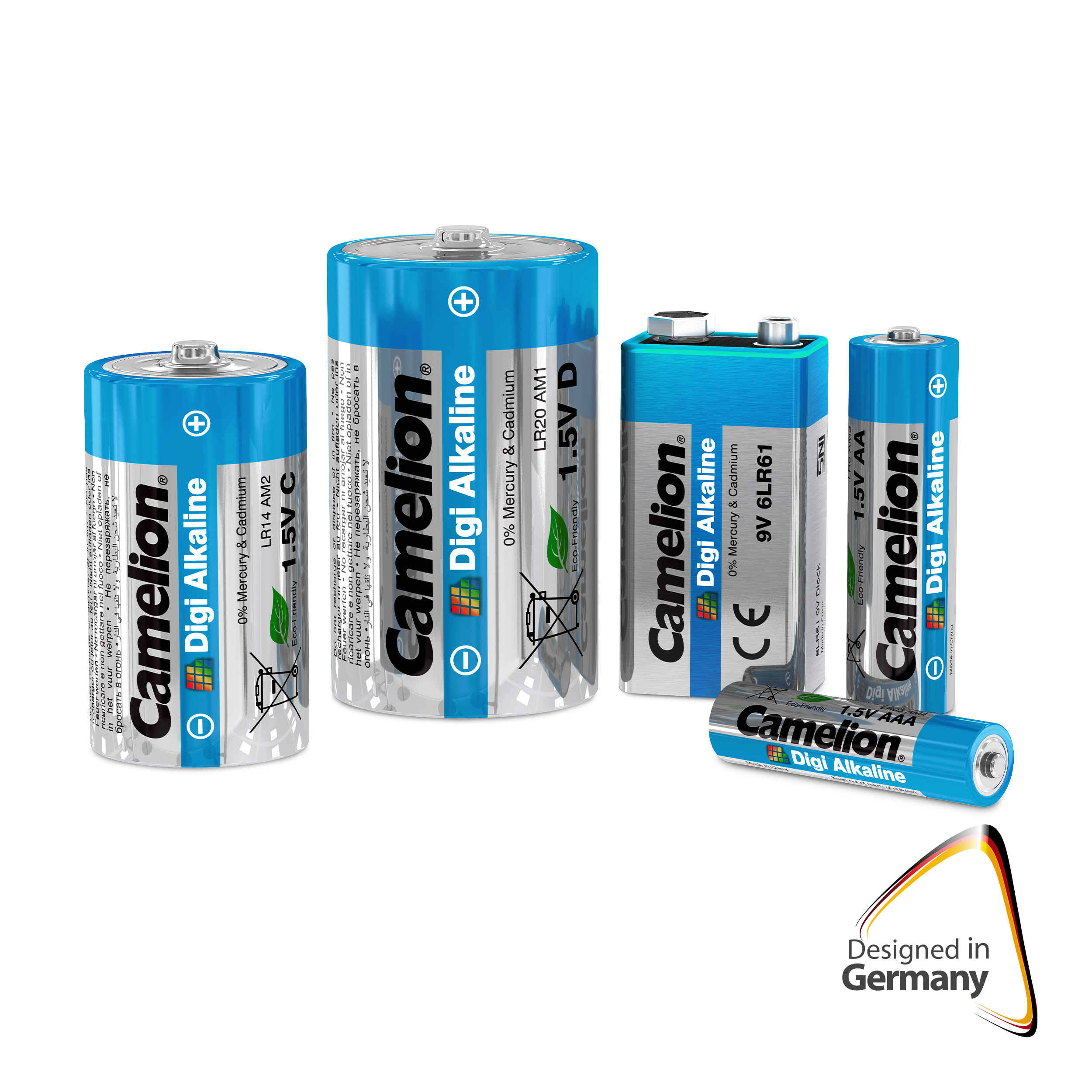 CAMELION Digi Alkaline C/LR14 BP2 CAMELION Digi Alkaline AA/LR6 BP2