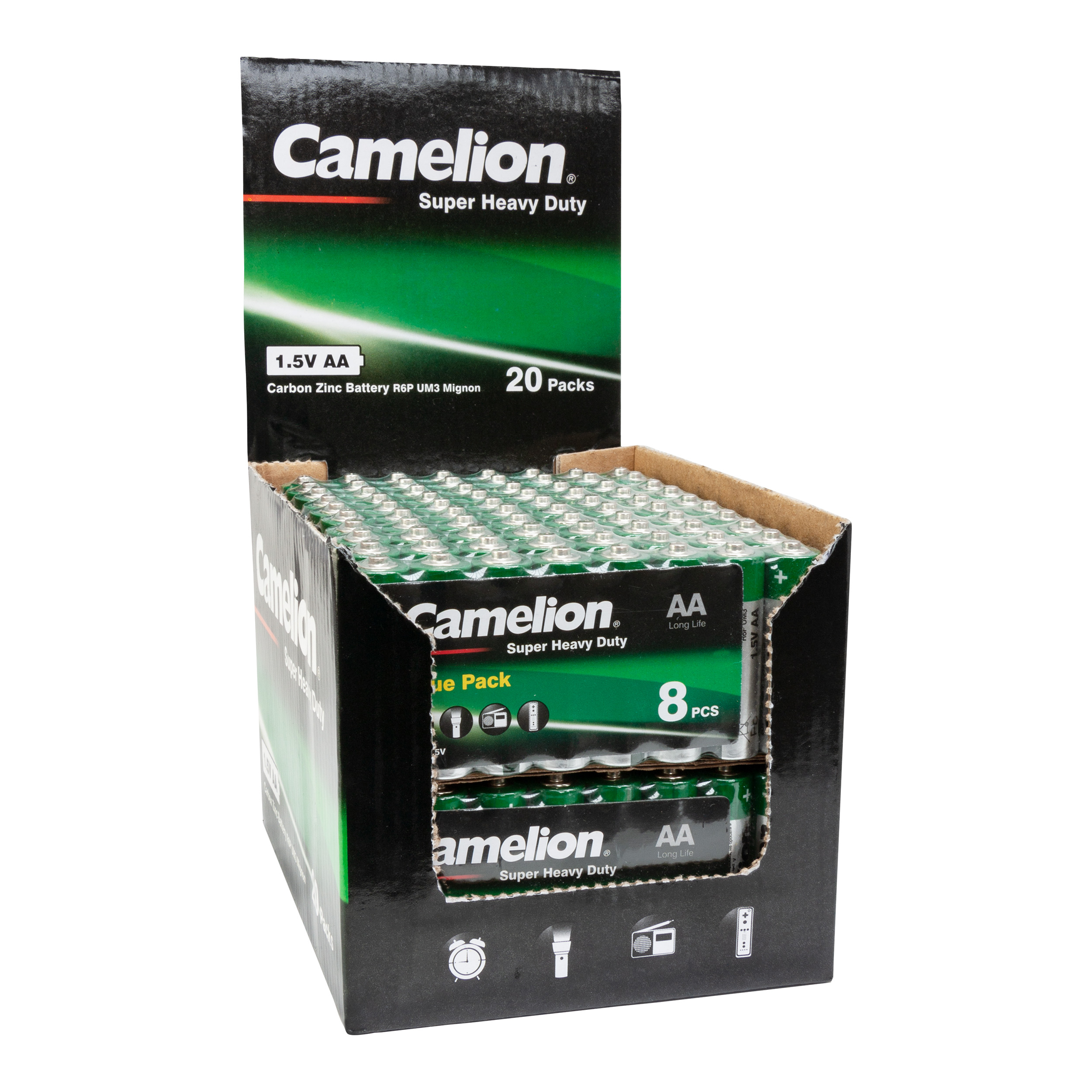 CAMELION Super Heavy Duty Green AA/R6 
SP8
