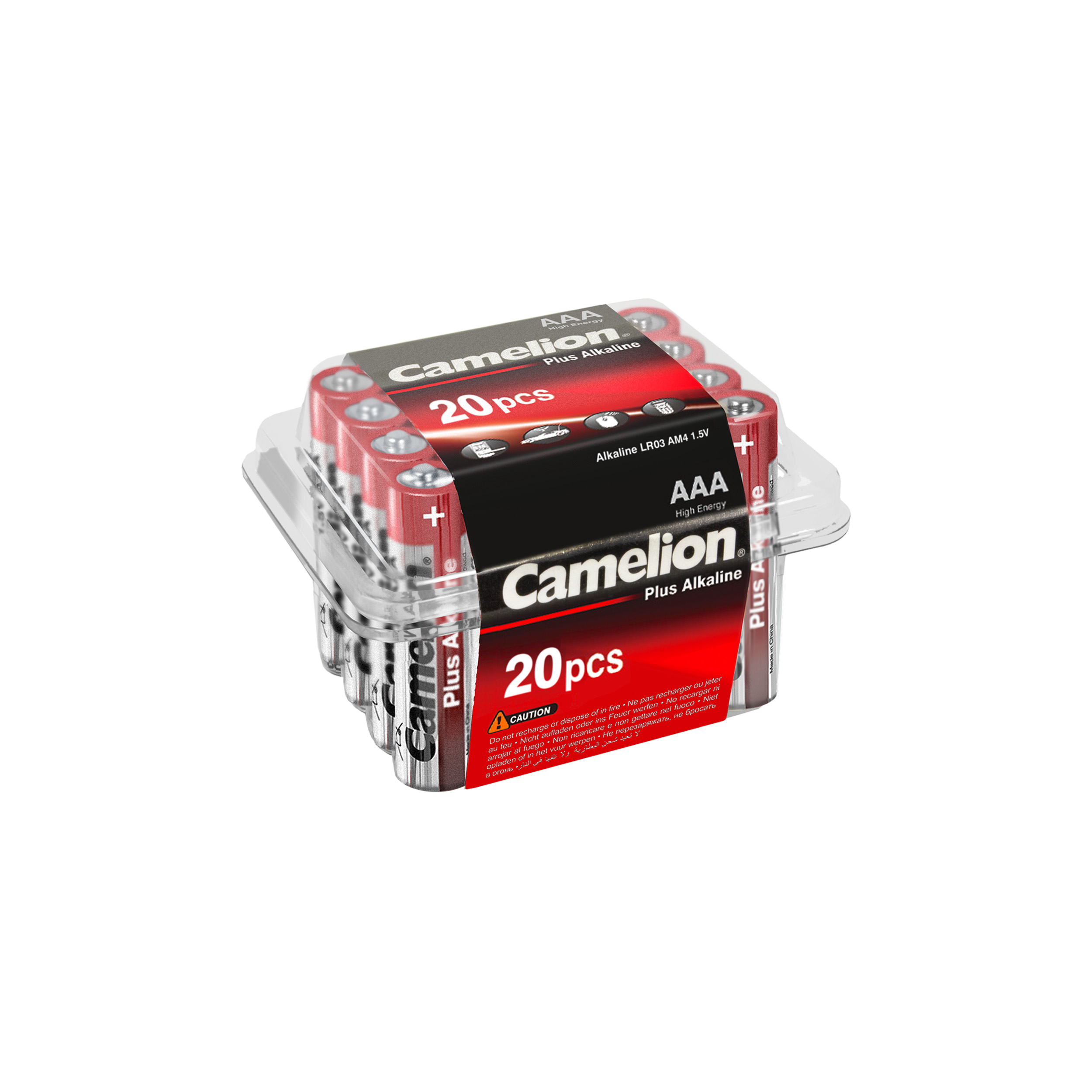 CAMELION Plus ALKALINE AAA/LR03 
PB20
