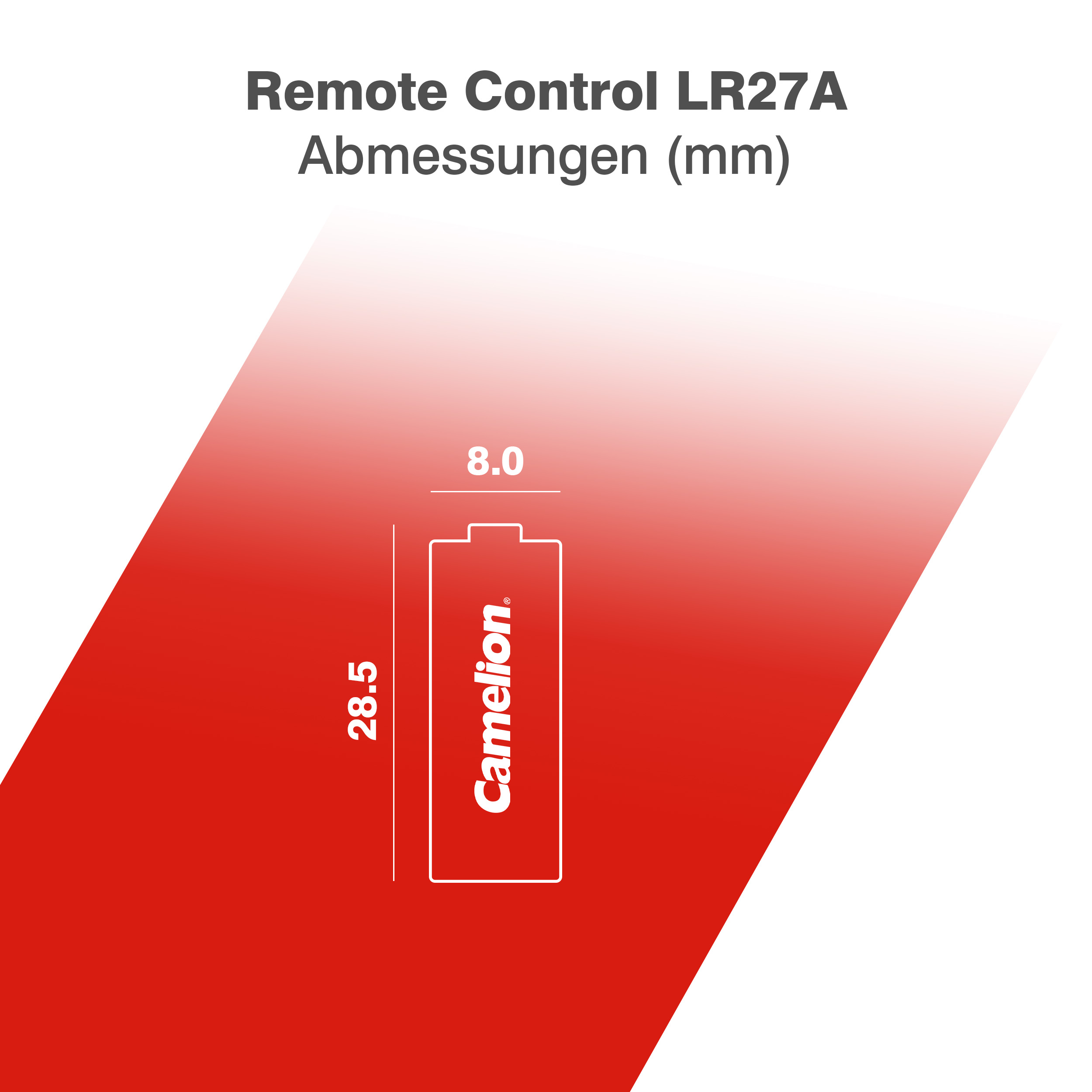 CAMELION Plus Alkaline LR27A BP5