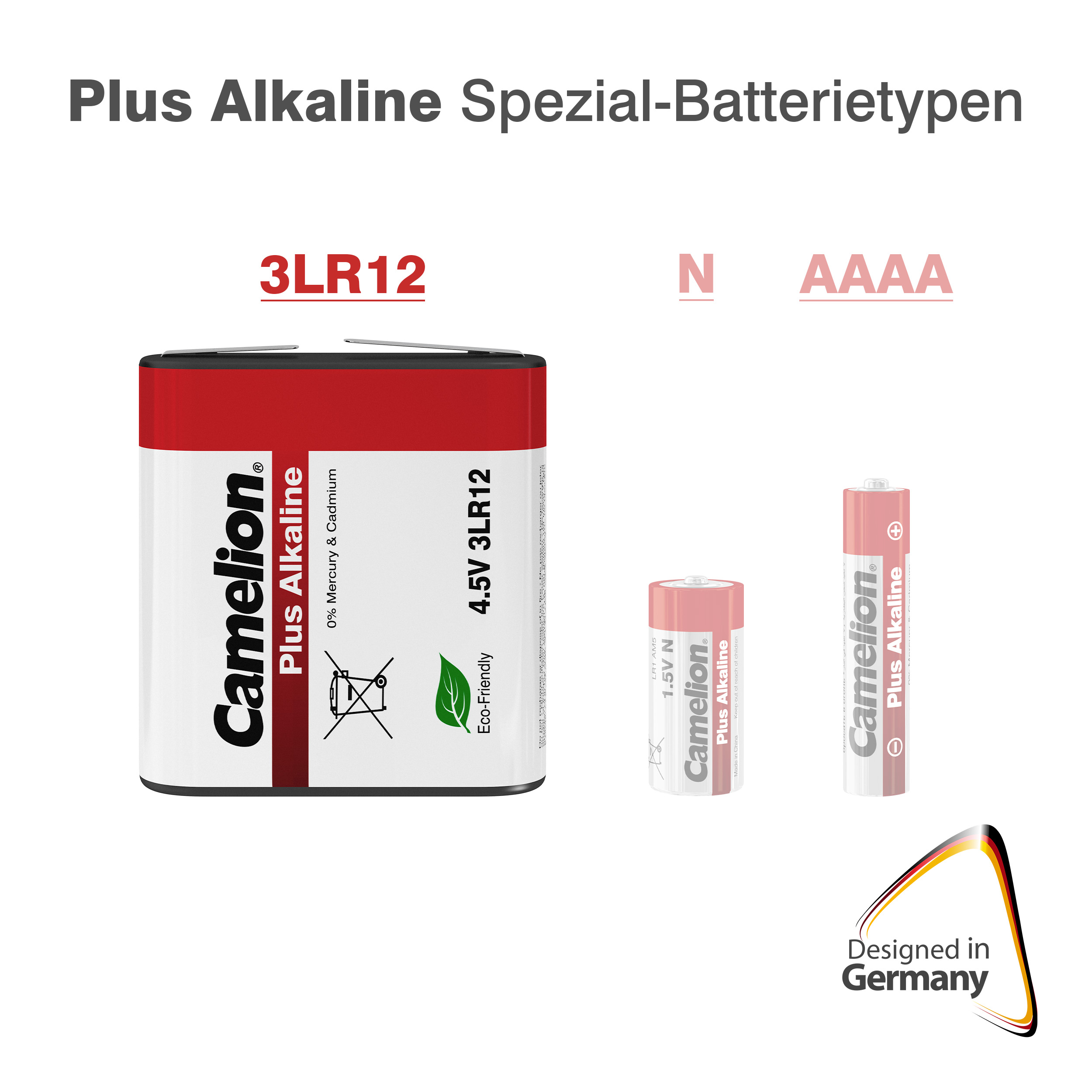 CAMELION Plus ALKALINE 3LR12 SP1