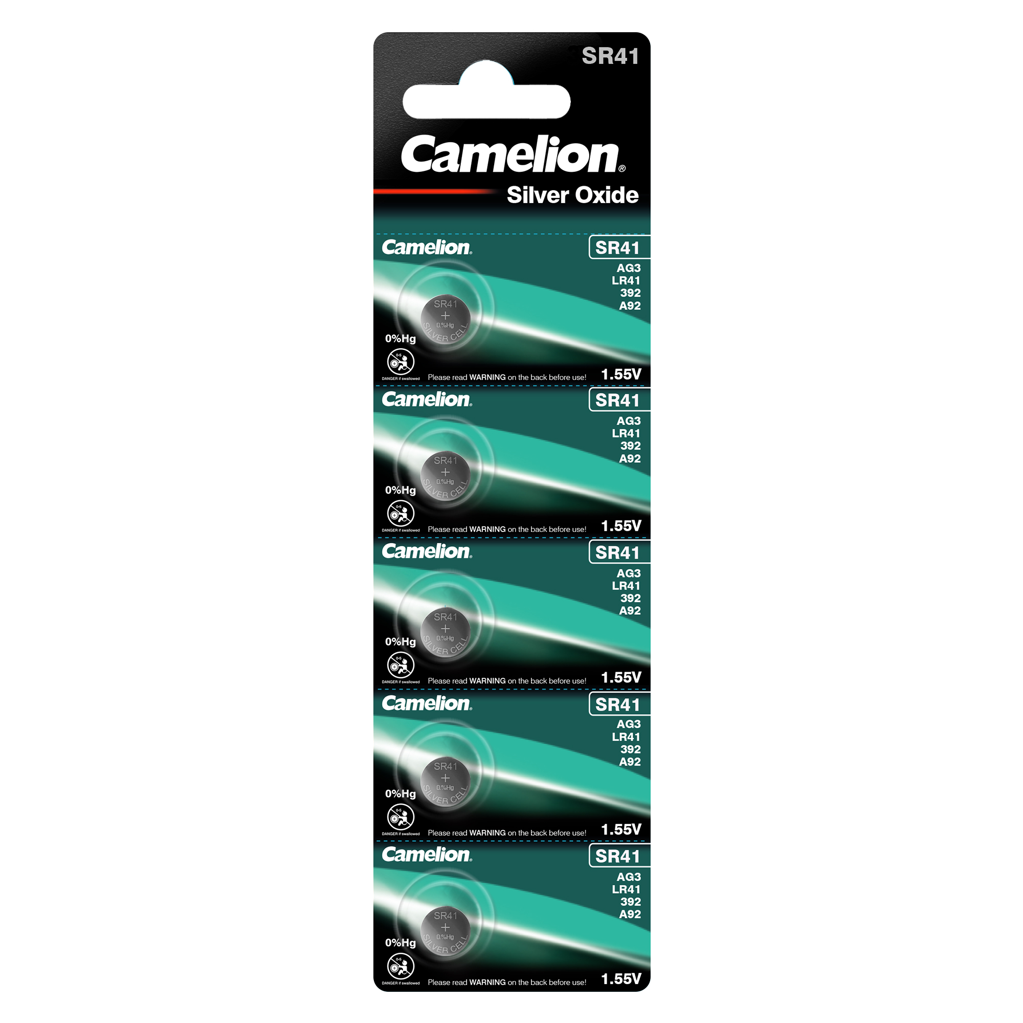CAMELION Silber Oxid SR41W / G3 / 392 / BP5
