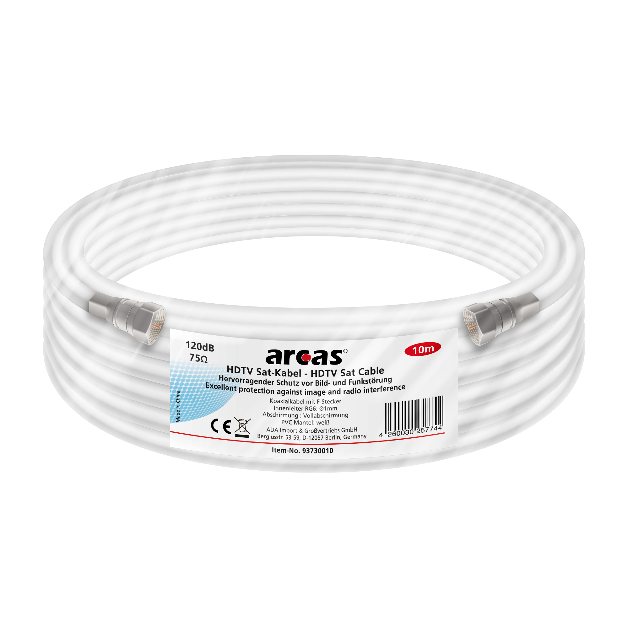 ARCAS SAT- KABEL (HDTV)/ 10m